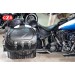 Alforjas JABATON Personalizada con escudo HD para Softail Deluxe Harley Davidson
