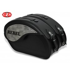 Alforjas Rígidas específica para Honda Rebel 500 mod, VENDETTA - Rebel - 