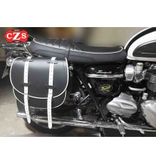 Alforja BANDO Bicolor B/N para Bonneville T100-T120