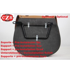 Side saddlebag for Indian® Scout® mod, BANDO Basic - Light Brown -