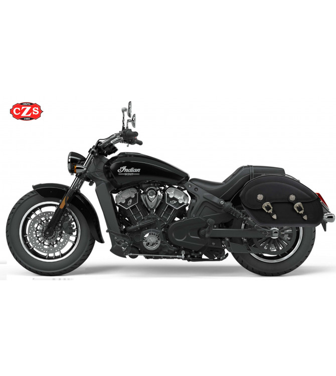 Rigid Saddlebags mod, VENDETTA Basic - UNIVERSAL