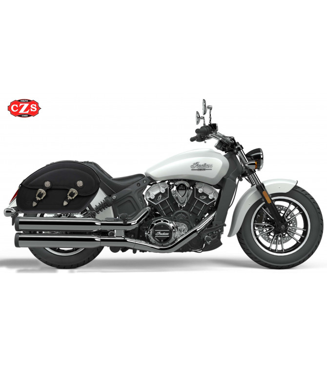 Rigid Saddlebags mod, VENDETTA Basic - UNIVERSAL