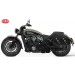 Borse laterali rigide - TORNADO - Per Indian Scout Sixty - Specificare il colore nero