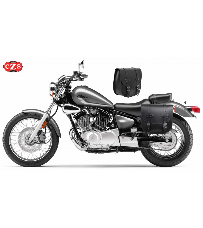 Sacoche mod, KRAKEN Style Old School universel de base pour motos classiques - custom - Cafe Racer.