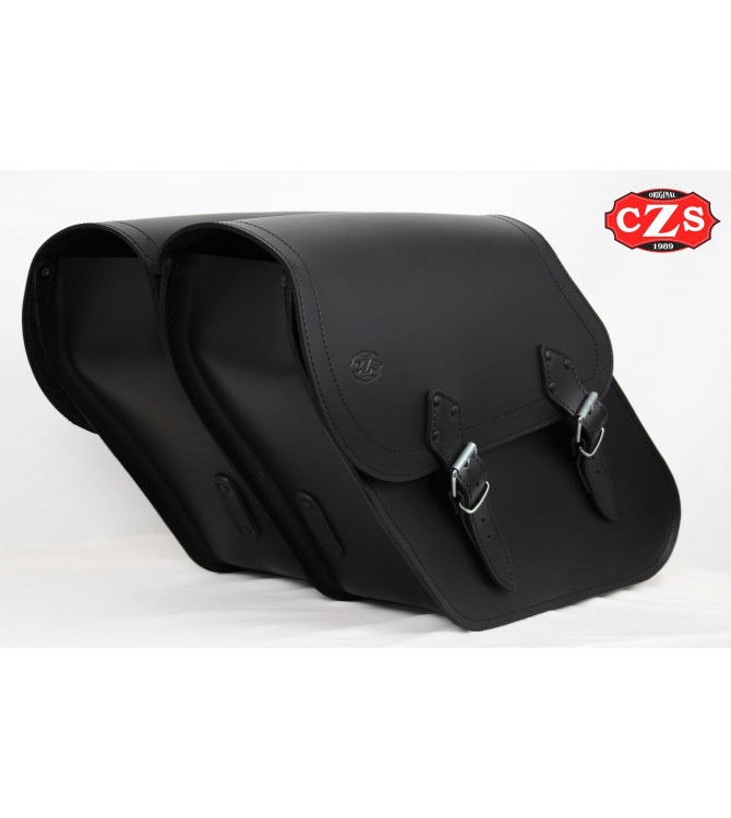 Borse laterali per Dyna Street-Bob Harley Davidson mod, GORUM Basic Specific