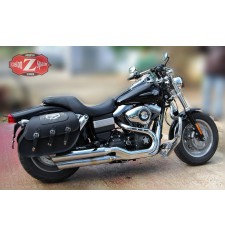 Alforjas Rigidas para DYNAS Harley Davidson mod, SUPER STAR hueco amortiguador Personalizada