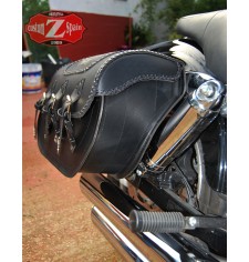 Saddlebags for Harley Davidson DYNA mod, Custom Super Star