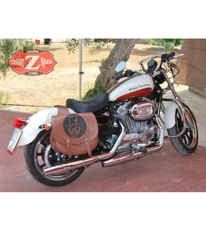 Juego de Alforjas SPARTA Skull