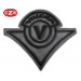 Personalised Vintage Patch - LOGO VULCAN - Burgundy - 