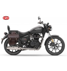 Alforja CENTURION para Meteor 350 Royal Enfield - Derecha - Choco 