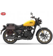 Alforja CENTURION para Meteor 350 Royal Enfield - Derecha - Choco 