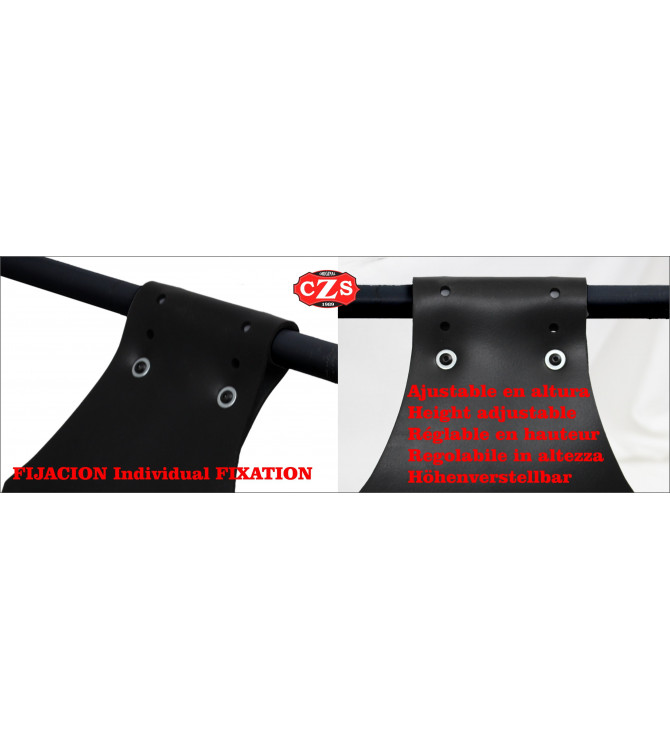 Alforja CENTURION para Meteor 350 Royal Enfield - Derecha - Choco 
