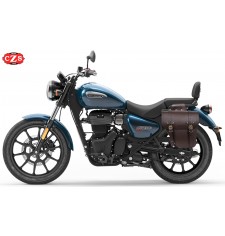 Alforja CENTURION para Meteor 350 Royal Enfield - Izquierda - Choco 