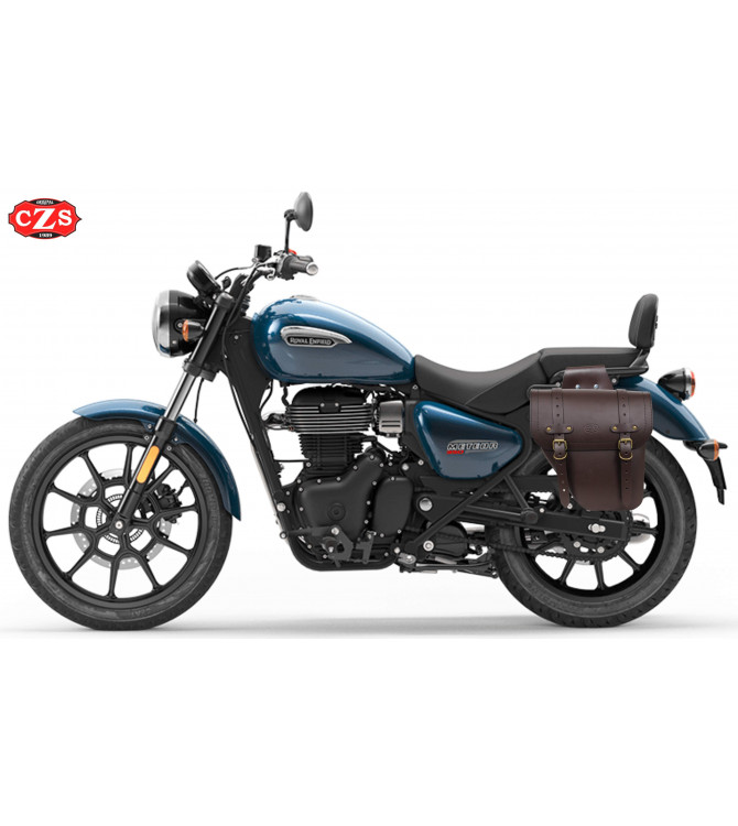 CENTURION Bisaccia per Meteor 350 Royal Enfield - Destra - Choco