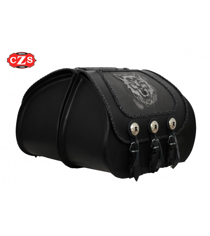 Set of JABATO Lobo Saddlebags for Scout Sixty