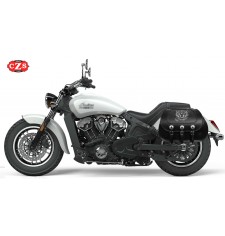 Juego de Alforjas JABATO Lobo para Indian Scout Sixty