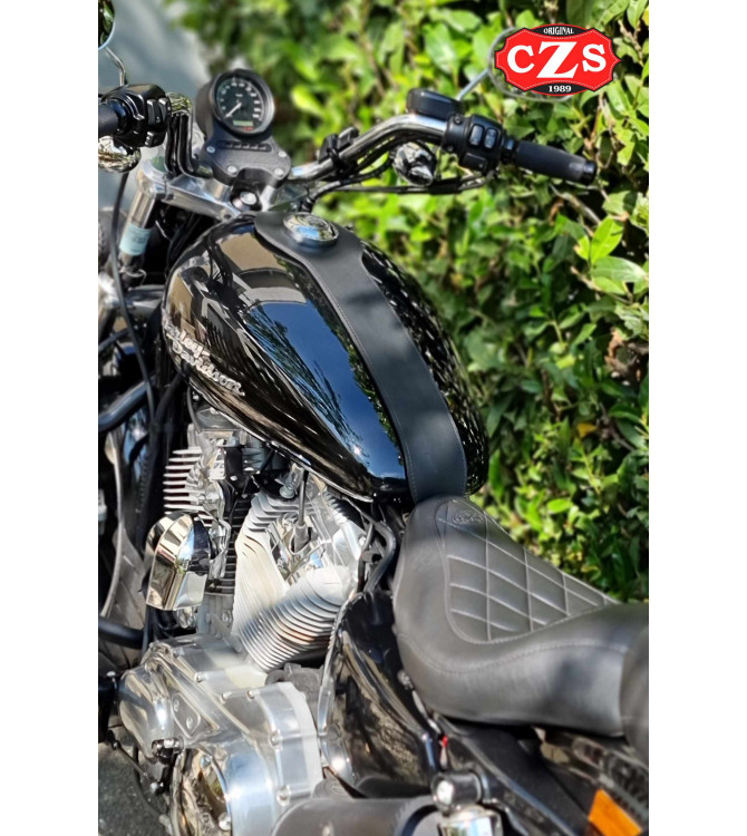 Attache de réservoir pour Sportster Superlow 883/1200 Harley Davidson - ORION Basic - Bib Tank