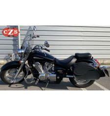 Borse laterali rigide per Honda Shadow 750 mod, NAPOLEÓN - Gotica -