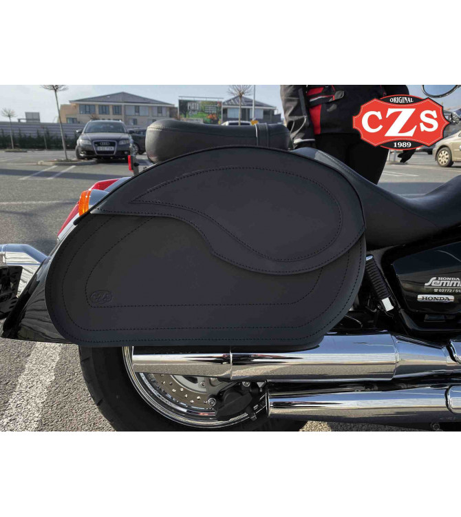 Starr Satteltaschen für Honda Shadow 750 mod, NAPOLEÓN - Gotischen - 
