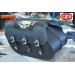 Sacoches rigides pour Dyna Harley Davidson mod, SUPER STAR Willie avec supports amovibles Klickfix et ancres