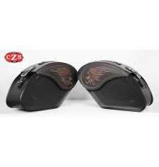 Alforjas Rígidas para Indian® Scout® Bobber mod, LEGEND - Big Boss -