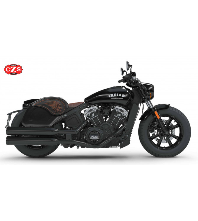 Alforjas Rígidas para Indian® Scout® Bobber mod, LEGEND - Big Boss -