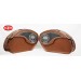 Rigid Saddlebags mod, VENDETTA Basic - UNIVERSAL - Light Brown -