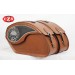 Rigid Saddlebags mod, VENDETTA Basic - UNIVERSAL - Light Brown -