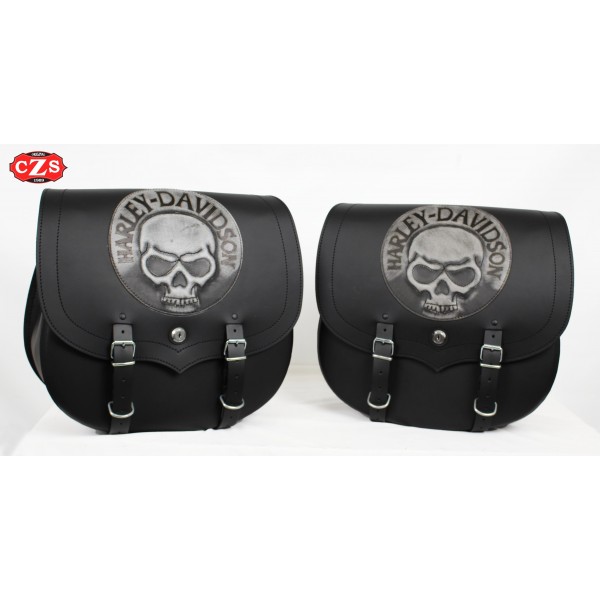 Skull saddlebags cheap