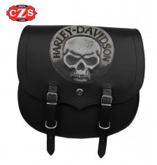 Juego de Alforjas para Sportster Harley Davidson mod, SPARTA - HD Skull - Específicas