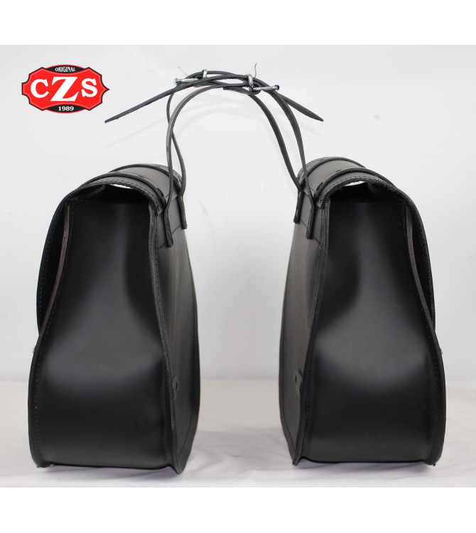 Jeu de sacoches pour Yamaha Virago 250 - KRAKEN Basicsafe Racer.