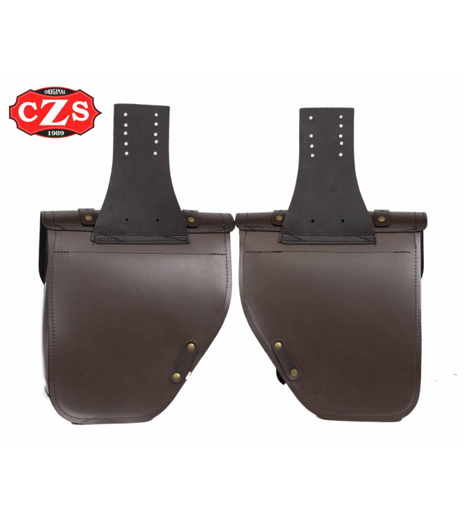 CENTURION Bisaccia per Meteor 350 Royal Enfield - Destra - Choco