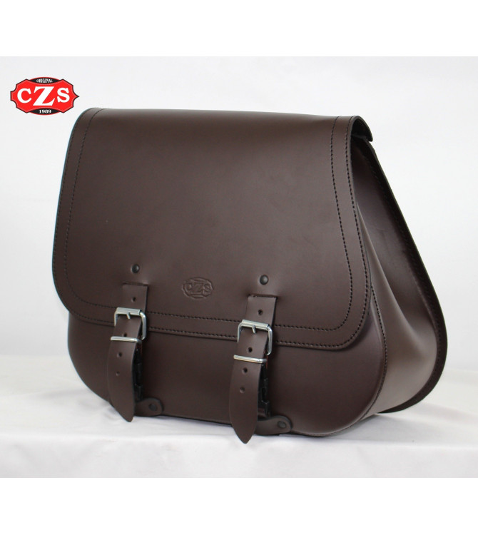 Satteltasche mod, SCIPION Basis - Braun - UNIVERSAL - LINKS 