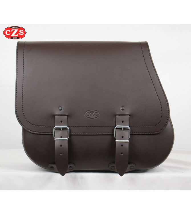 Satteltasche mod, SCIPION Basis - Braun - UNIVERSAL - LINKS 