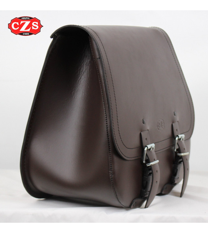 Alforja SCIPION Básica  - Universal - Izquierda - Marron chocolate. 