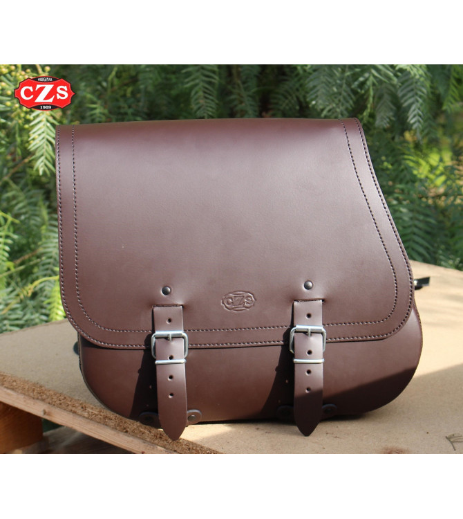 Saddlebag mod, SCIPION Basic - Brown - UNIVERSAL - LEFT 