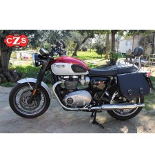 Sacoche pour Triumph Bonneville T100/T120 mod, SCIPION Basique - GAUCHE