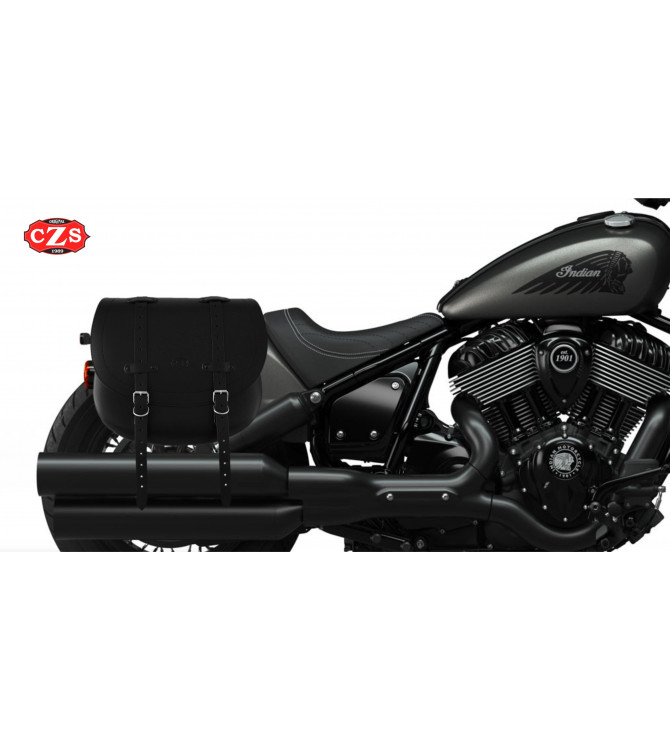 BANDO Basic Saddlebags with removable Klickfix System for Indian Chief from 2021