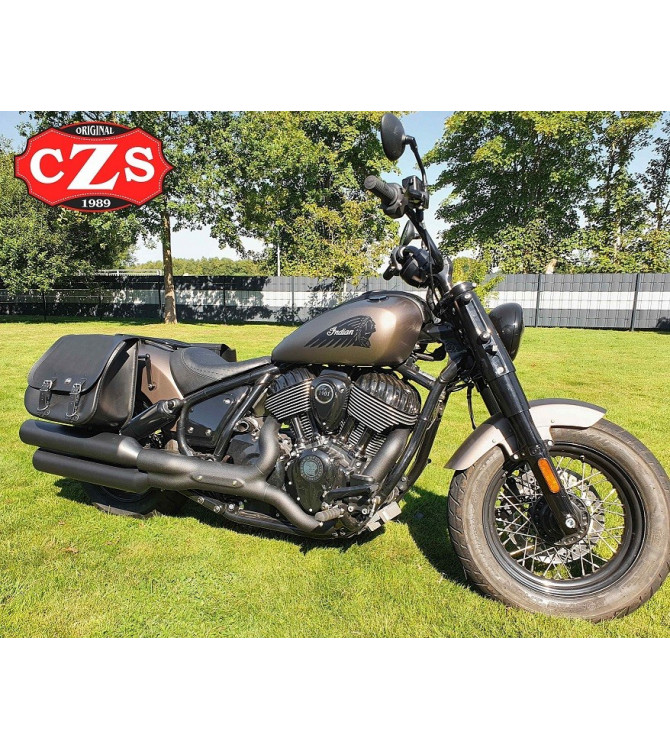  SCIPION Satteltaschen mit Klickfix System für Indian Chief - Chief Dark Horse - Chief Bobber ab 2021