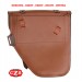 Borsa laterale per Royal Enfield Bullet Classic Squadron mod, CENTURION - Marrone Chiaro - DESTRA