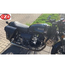 GUN Satteltasche für Bullit Spirit 125 cc, Cafe Racer - Anpassungsfähig - RECHTS