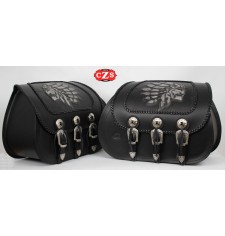 Set of JABATO Big Boss Saddlebags for Scout Sixty