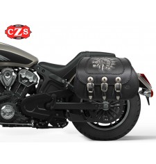 Juego de Alforjas JABATO Big Boss para Indian Scout Sixty