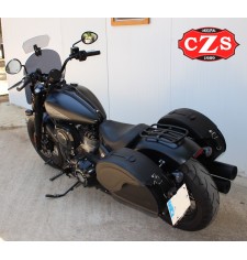 VENDETTA Sacoches cavalières Big Boss pour Indian Chief, Chief Bobber et Chief Dark Horse® à partir de 2020 - Couleur Noir