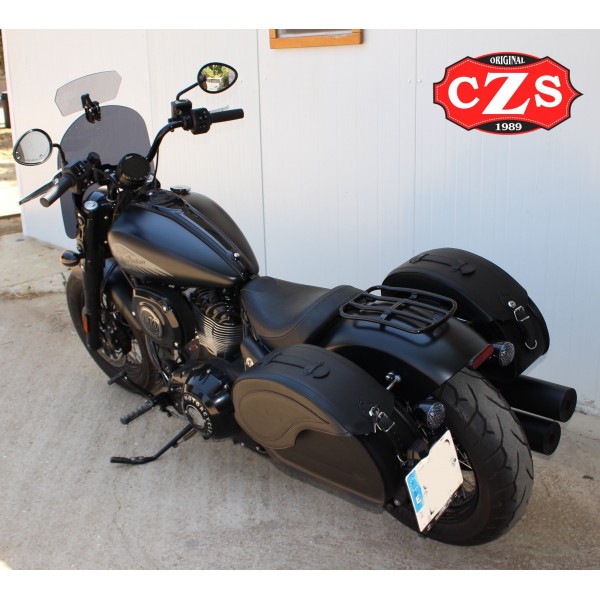 Rigid Saddlebags Indian Chief Dark Horse