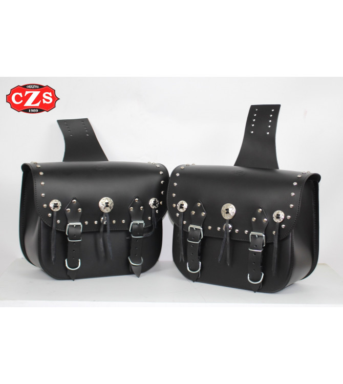 Saddelbags for Honda Black-Widow mod, RIFLE Classic 