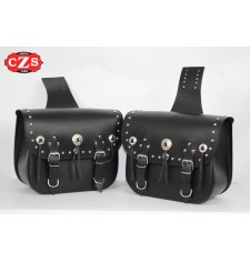 Saddlebags for Hyosung Aquile GV250 mod, RIFLE Classic 