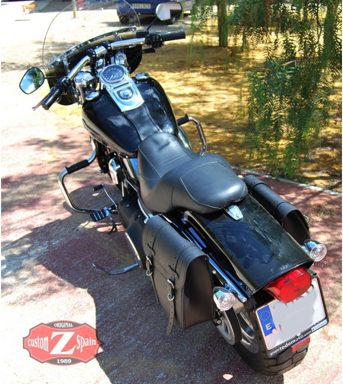 Alforja Lateral para DINA Fat-Bob Harley Davidson mod, CENTURION Izquierda