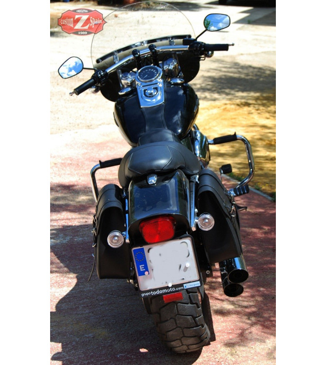 Alforja Lateral para DINA Fat-Bob Harley Davidson mod, CENTURION Izquierda