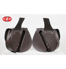 Saddlebags Set for Sportster Harley Davidson mod, BANDO Basic - With hole for the shock absorber -